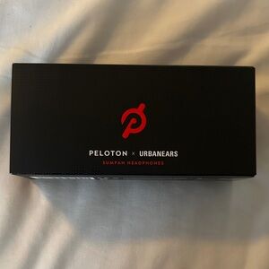 Peloton x Urbanears Black Earbud Headphones